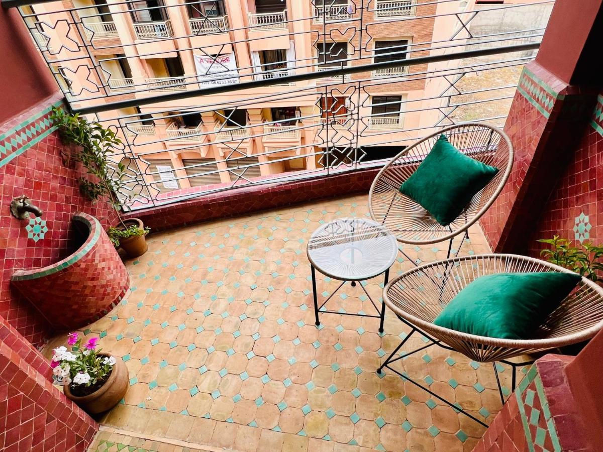Luxury Appartement Gueliz Center Marakeş Dış mekan fotoğraf