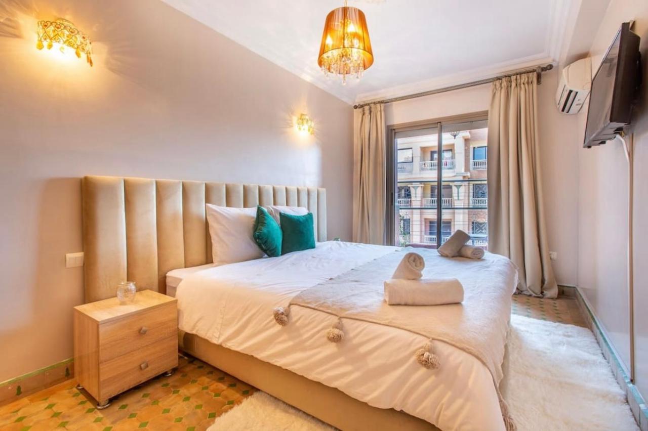 Luxury Appartement Gueliz Center Marakeş Dış mekan fotoğraf