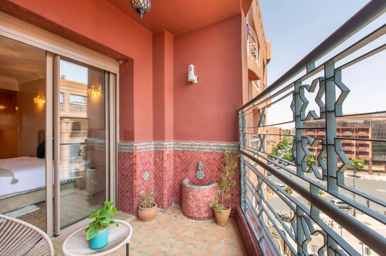Luxury Appartement Gueliz Center Marakeş Dış mekan fotoğraf